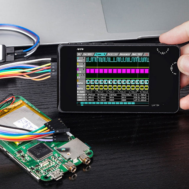 MINIWARE LA104 Logic Analyzer 4-Channel Debugging Assistant Sampling Analog Oscilloscope - Other Tester Tool by MINIWARE | Online Shopping South Africa | PMC Jewellery | Buy Now Pay Later Mobicred