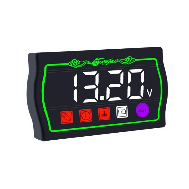 5 in 1 Water Temperature Tachometer Morfayer Locomotive Intelligent Multi-function Tachometer - Electrical Instruments by Morfayer | Online Shopping South Africa | PMC Jewellery | Buy Now Pay Later Mobicred