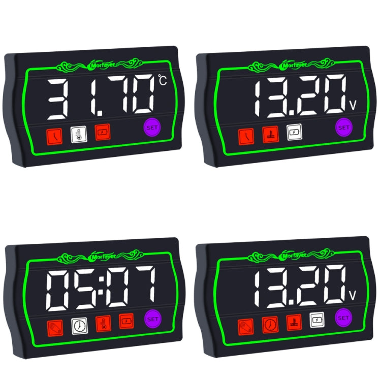 5 in 1 Ambient Temperature Tachometer Morfayer Locomotive Intelligent Multi-function Tachometer - free shipping - PMC TechLife - Order now!