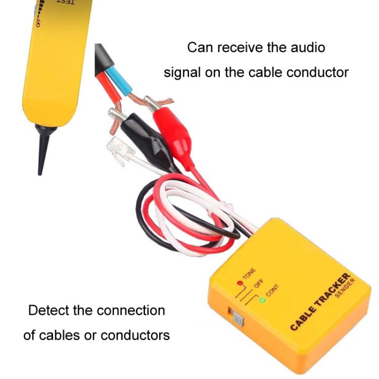 Multifunctional Anti-Interference Network Cable Telephone Line Finder - Lan Cable and Tools by PMC Jewellery | Online Shopping South Africa | PMC Jewellery | Buy Now Pay Later Mobicred