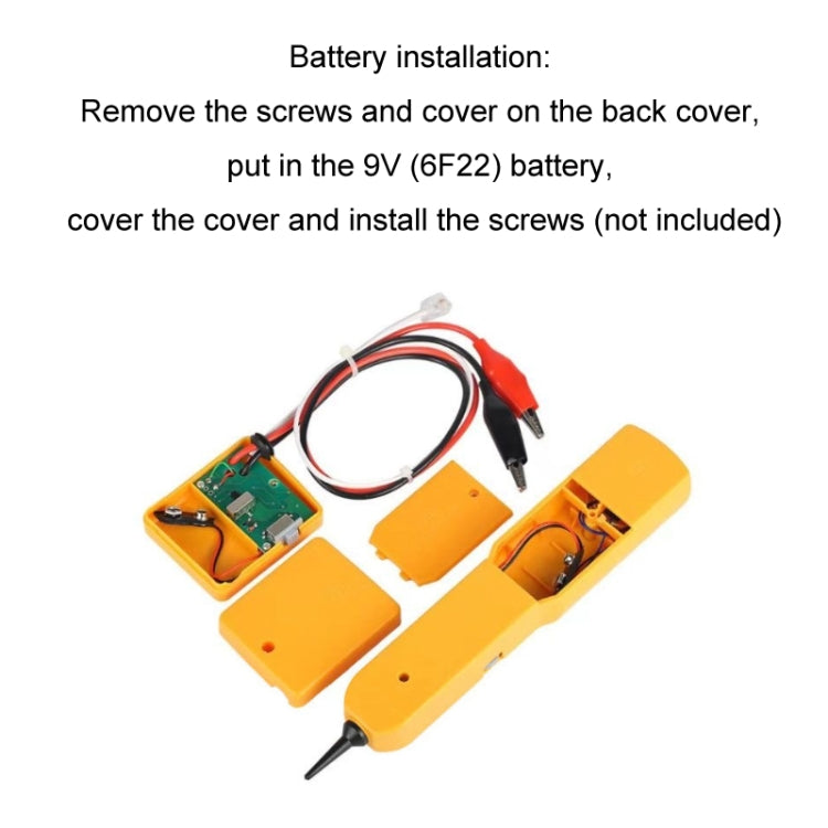 Multifunctional Anti-Interference Network Cable Telephone Line Finder - Lan Cable and Tools by PMC Jewellery | Online Shopping South Africa | PMC Jewellery | Buy Now Pay Later Mobicred