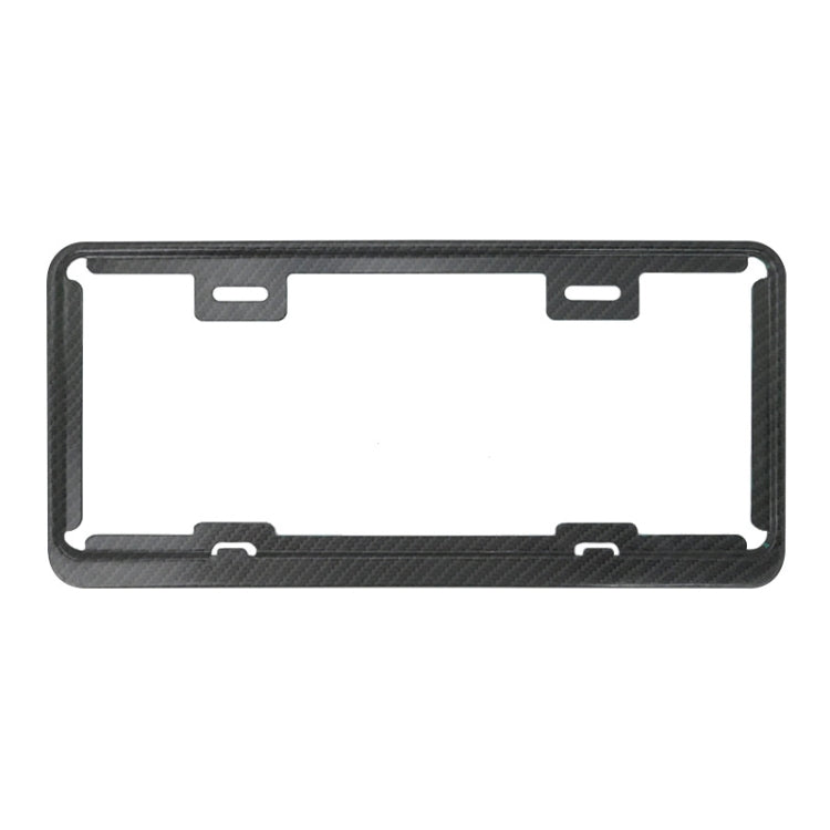 Taiwan Car License Plate Stainless Steel Frame, Specification: Carbon Fiber - License Plate Covers & Frames by PMC TechLife | Online Shopping South Africa | PMC TechLife | Buy Now Pay Later Mobicred