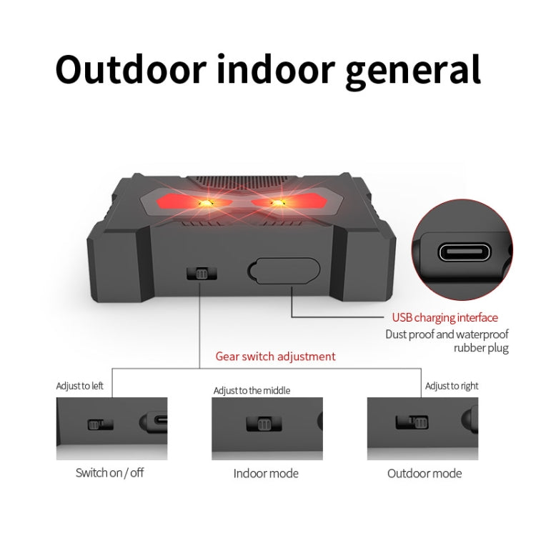 Outdoor Ultrasonic Solar Mouse Repeller LED Flash Animal Repeller(SJZ059) - Outdoor Insect Repellent by PMC TechLife | Online Shopping South Africa | PMC TechLife | Buy Now Pay Later Mobicred