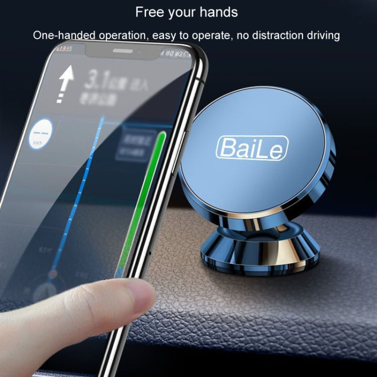 BaiLe Magnetic Car Phone Holder Universal Car Dashboard Fixed Navigation Bracket, Color: Sticker Silver - Car Holders by BaiLe | Online Shopping South Africa | PMC Jewellery | Buy Now Pay Later Mobicred