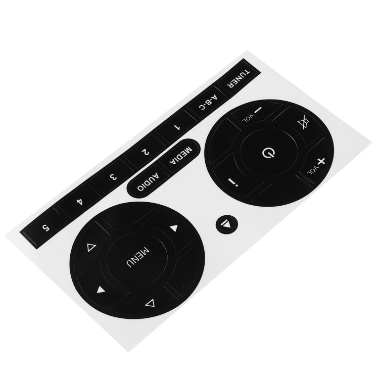 For Fiat 500 Multimedia Button Repair Sticker - Decorative Sticker by PMC TechLife | Online Shopping South Africa | PMC TechLife | Buy Now Pay Later Mobicred