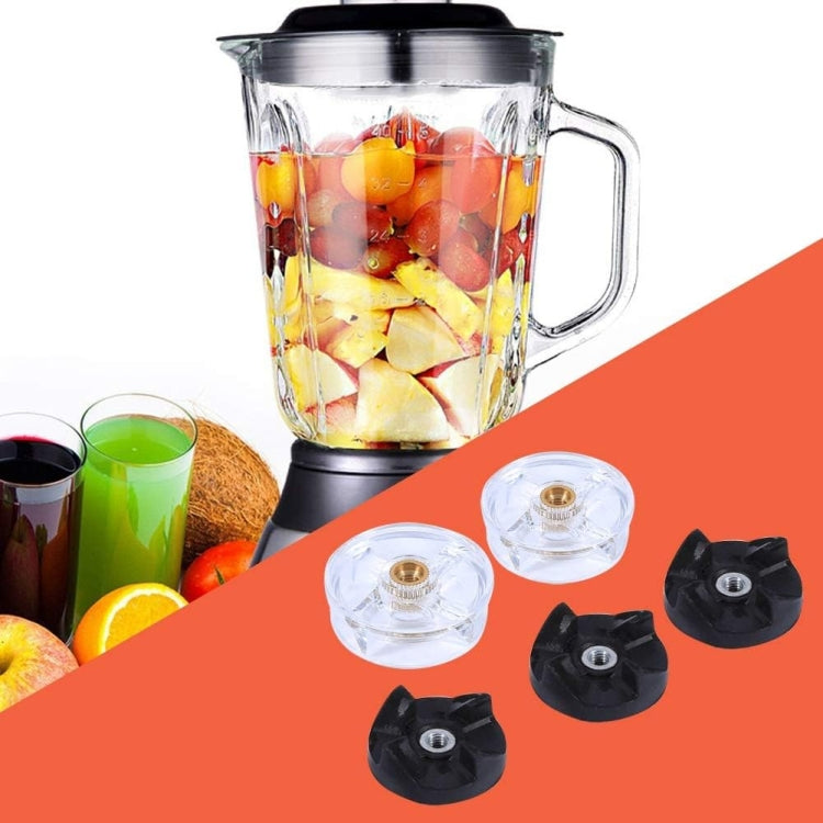 For Magic Bullet 250W Blender Juicer 2pcs Base Gear Blade Gear Replacement Part, Spec: Black Wheel - Kitchen Machine Accessories & Parts by PMC TechLife | Online Shopping South Africa | PMC TechLife | Buy Now Pay Later Mobicred