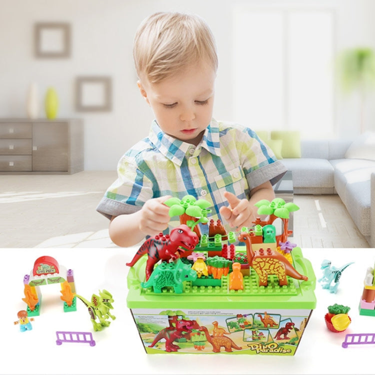 A10 49pcs /Box Children Dinosaur Building Block Paradise Large Particle Assembly Household Toys - Building Blocks by PMC Jewellery | Online Shopping South Africa | PMC Jewellery | Buy Now Pay Later Mobicred