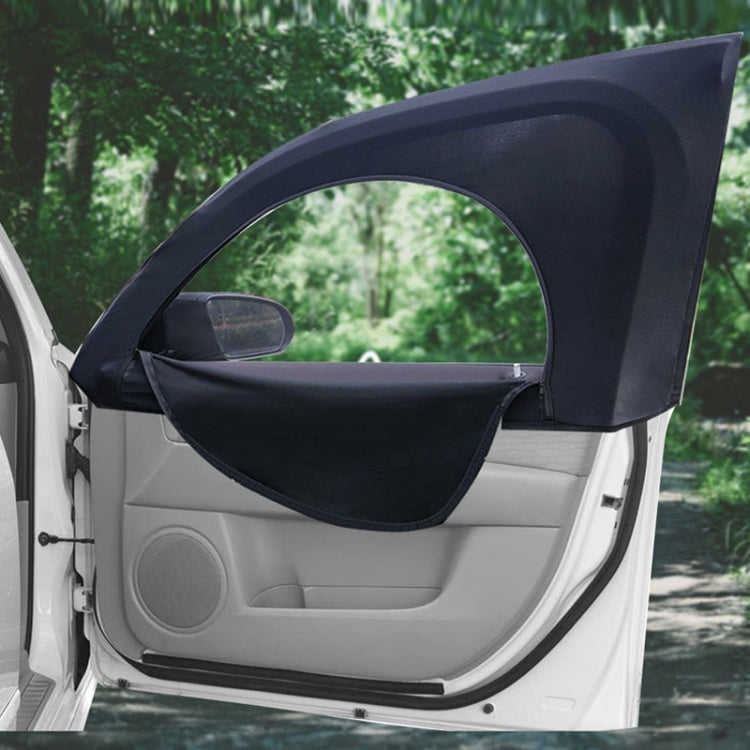 Car Sun Protection Anti-mosquito Window Zipper Sunshade(Rear Window (Left+Right)) - Window Foils & Solar Protection by PMC TechLife | Online Shopping South Africa | PMC TechLife | Buy Now Pay Later Mobicred