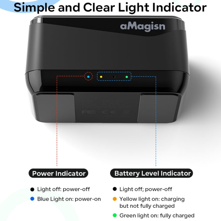 For Insta360 X4 AMagisn Battery Charger Charging Seat Camera Accessories - free shipping - PMC TechLife - Order now!