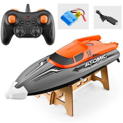 EB02 2.4G Wireless RC Boat Circulating Water-Cooled High-Speed Speedboat Racing Boat Model Toy(Orange) - RC Boats by PMC Jewellery | Online Shopping South Africa | PMC Jewellery | Buy Now Pay Later Mobicred