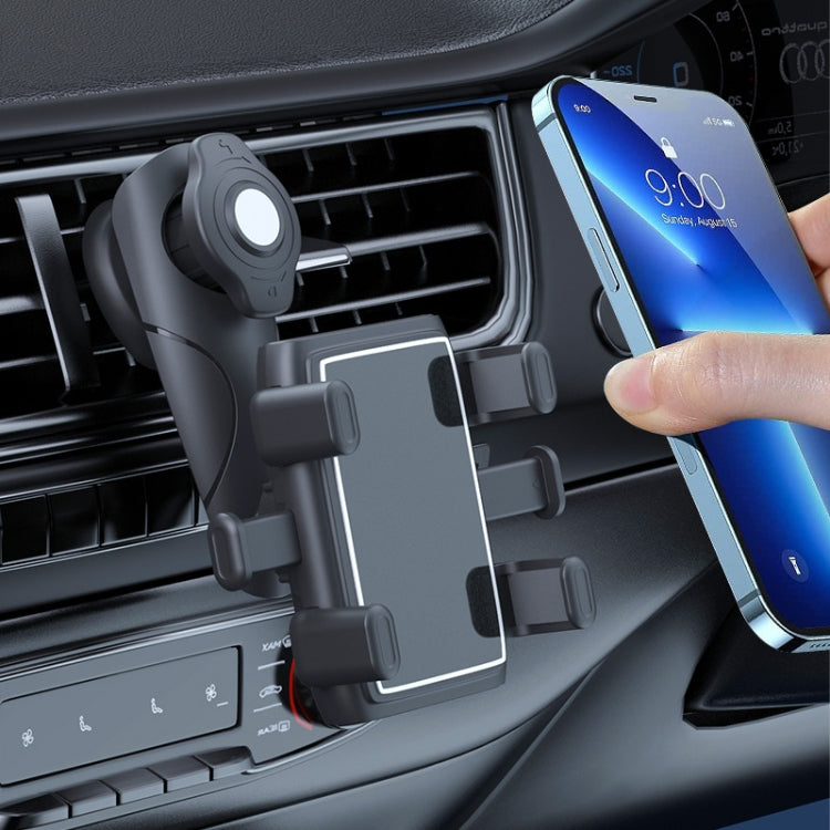 Car Multifunctional 360-degree Rotating Mobile Phone Holder(Air Outlet Model) - Car Holders by PMC TechLife | Online Shopping South Africa | PMC TechLife | Buy Now Pay Later Mobicred