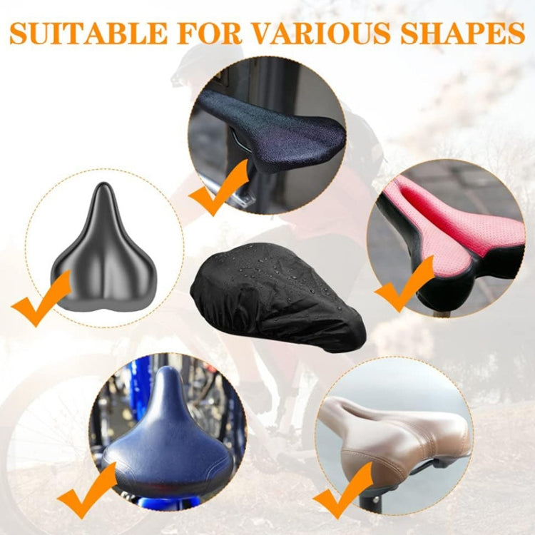 2pcs Bicycle Saddle Waterproof Dustproof Sun Protection Cover(Universal Size) - Others by PMc TechLife | Online Shopping South Africa | PMc TechLife | Buy Now Pay Later Mobicred