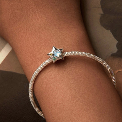 S925 Sterling Silver Zircon Mini Five-pointed Star DIY Bracelet(SCC2752) - Jewelry Accessories by PMC Jewellery | Online Shopping South Africa | PMC Jewellery | Buy Now Pay Later Mobicred