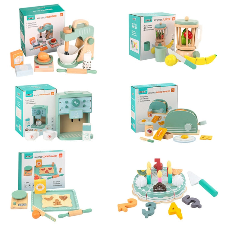 KABI Children Simulation Wooden Pretend Play Toy Kindergarten Parent-Child Interactive Toy, Style: Multi-layer Dessert Rack - Pretend Play Toys by KABI | Online Shopping South Africa | PMC Jewellery | Buy Now Pay Later Mobicred