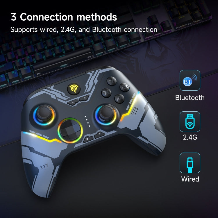 EasySMX X15 Hall Joystick Trigger RGB Wireless Gamepad(Starry Sky) - Gamepads by EasySMX | Online Shopping South Africa | PMC Jewellery | Buy Now Pay Later Mobicred