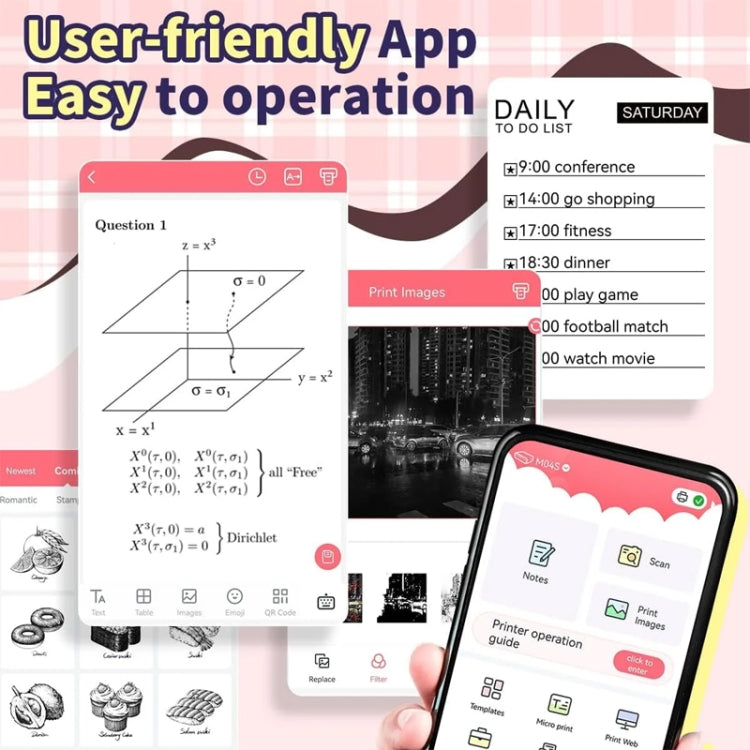 Phomemo M04S Thermal Printer Support 4 Inch Printing Width 300dpi Bluetooth Inkless Printer(Geen) - free shipping - PMC TechLife - Order now!