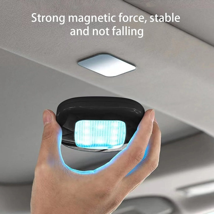 Car USB Charging Strong Magnetic Roof Reading LED Light(Black) - Dome Lights by PMC TechLife | Online Shopping South Africa | PMC TechLife | Buy Now Pay Later Mobicred