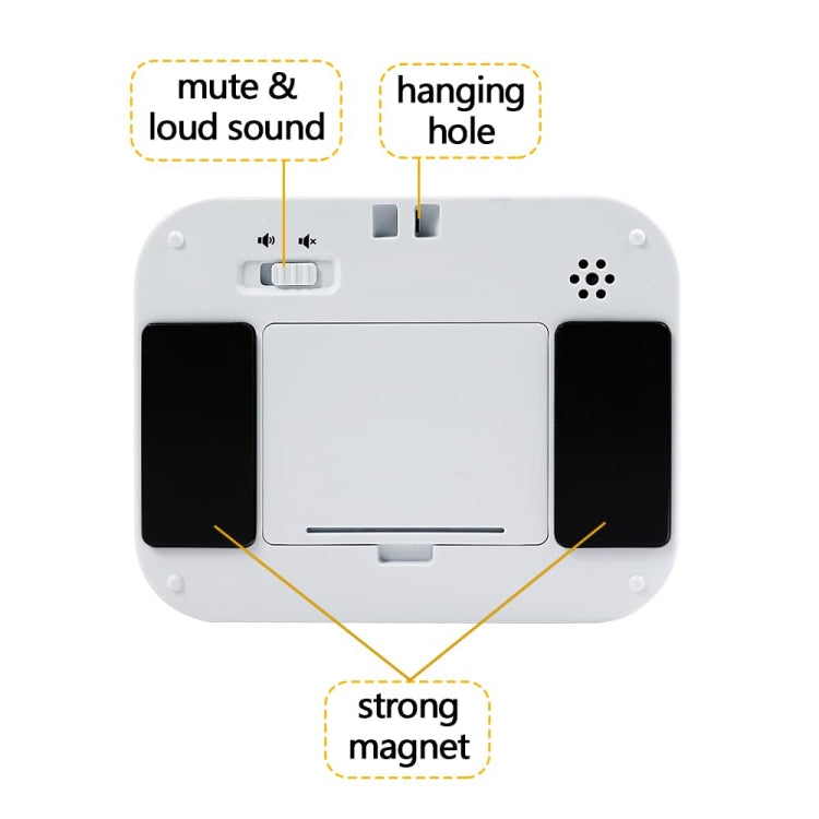 YS LED Rotating Timer IlSent Kitchen Time Manager(White) - free shipping - PMc TechLife - Order now!