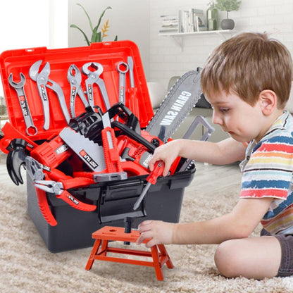 69pcs / Set Children Simulation Repair Toolbox Pretend Play Toy Set - Pretend Play Toys by PMC Jewellery | Online Shopping South Africa | PMC Jewellery | Buy Now Pay Later Mobicred