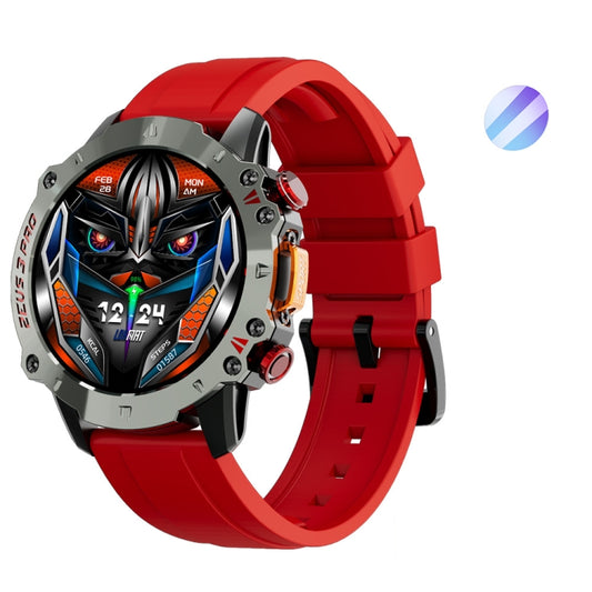 LOKMAT ZEUS3 Pro 1.39-Inch 5ATM Waterproof Outdoor Sports Bluetooth Call Smart Watch(Red) - Smart Watches by LOKMAT | Online Shopping South Africa | PMC Jewellery | Buy Now Pay Later Mobicred