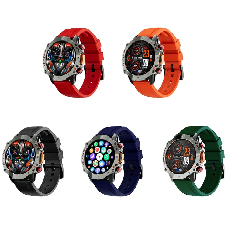 LOKMAT ZEUS3 Pro 1.39-Inch 5ATM Waterproof Outdoor Sports Bluetooth Call Smart Watch(Orange) - Smart Watches by LOKMAT | Online Shopping South Africa | PMC Jewellery | Buy Now Pay Later Mobicred