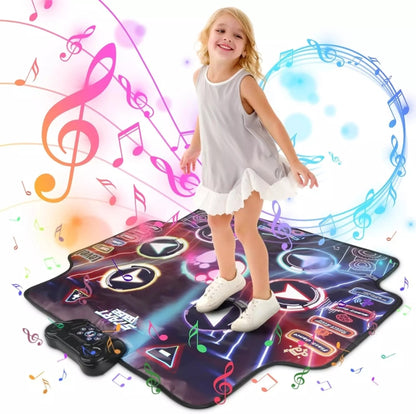 Bluetooth Music Dance Mat 4 Modes Light Up Stepping Floor Mat 100x89cm(5004 Style) - Others by PMC Jewellery | Online Shopping South Africa | PMC Jewellery | Buy Now Pay Later Mobicred