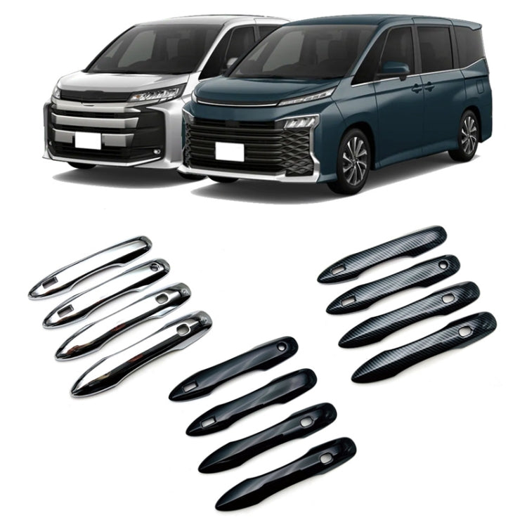 For Toyota 2022 Noah/Voxy 90 Series Right Hand Drive Door Handle Protection Cover Patch(Carbon Fiber) - Decorative Strip by PMC Jewellery | Online Shopping South Africa | PMC Jewellery | Buy Now Pay Later Mobicred