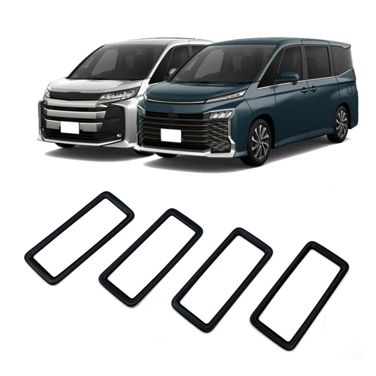 For Toyota 2022 Voxy/Noah 90 Series Rear Air Vent Decorative Frame(Black) - Car Interior Mouldings by PMC Jewellery | Online Shopping South Africa | PMC Jewellery | Buy Now Pay Later Mobicred