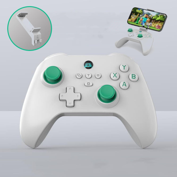 Z03 Wireless Bluetooth Game Controller For Switch / IOS / Android / PC / PS3 / PS4, Spec: White+Bracket - Gamepads by PMC Jewellery | Online Shopping South Africa | PMC Jewellery | Buy Now Pay Later Mobicred