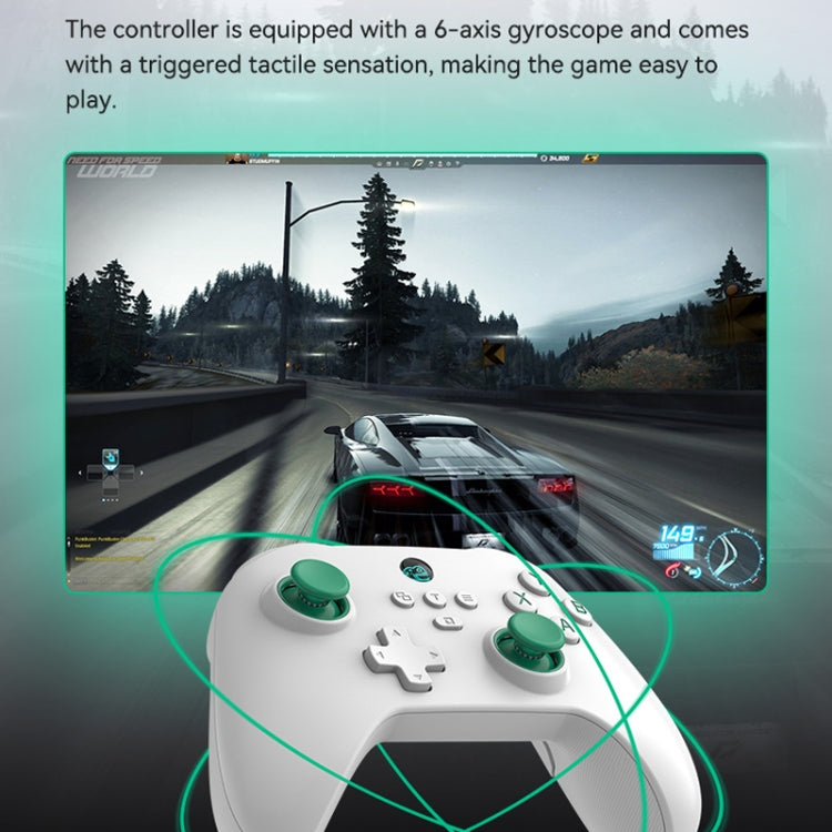 Z03 Wireless Bluetooth Game Controller For Switch / IOS / Android / PC / PS3 / PS4, Spec: Star White - Gamepads by PMC Jewellery | Online Shopping South Africa | PMC Jewellery | Buy Now Pay Later Mobicred