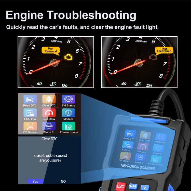 Automobile Fault Diagnostic Instrument OBD2 Engine Tester ELM327(T200) - Electronic Test by PMC Jewellery | Online Shopping South Africa | PMC Jewellery | Buy Now Pay Later Mobicred