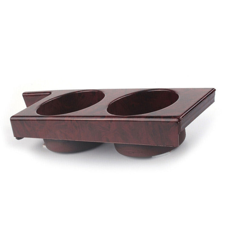 For BMW 5 Series E39/528i/530i/M5 Left-hand Drive Car Central Control Cup Holder, Color: Rosewood Color - Car Drink Holders by PMC Jewellery | Online Shopping South Africa | PMC Jewellery | Buy Now Pay Later Mobicred