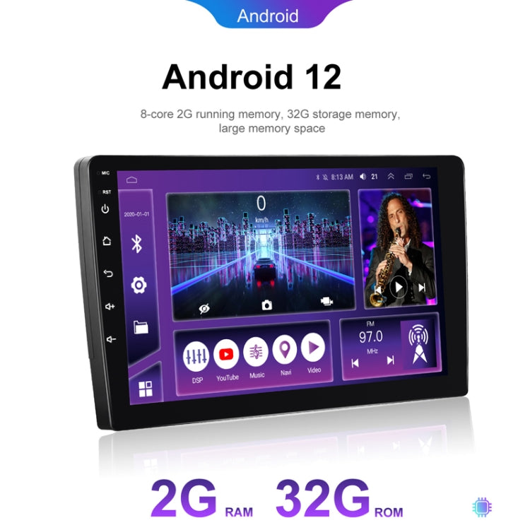 Universal 9 Inch 8 Core CarPlay Android Navigation Car Center Control All-In-One Monitor, Memory: 2+32G(Standard+AHD Camera) - Car MP3 & MP4 & MP5 by PMC Jewellery | Online Shopping South Africa | PMC Jewellery | Buy Now Pay Later Mobicred