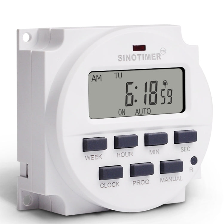 SINOTIMER TM618SH  1 Second Interval Digital LCD Timer Switch Programmable Time Relay 5V - Switch by SINOTIMER | Online Shopping South Africa | PMC Jewellery | Buy Now Pay Later Mobicred