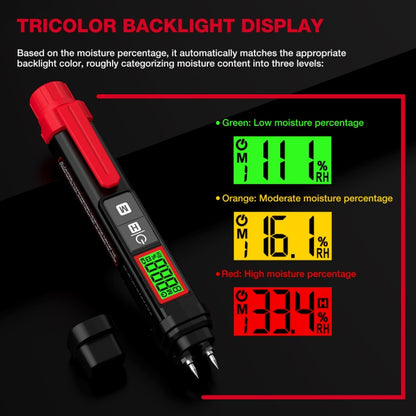 HABOTEST Wood Moisture Content Rapid Tester - PH & Moisture Meter by HABOTEST | Online Shopping South Africa | PMC Jewellery | Buy Now Pay Later Mobicred