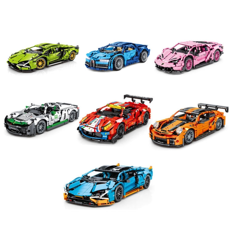 SEMBO 8554 1:14 Sports Racing Car Model Building Blocks Puzzle Assembly Children Toy - Building Blocks by SEMBO | Online Shopping South Africa | PMC Jewellery | Buy Now Pay Later Mobicred