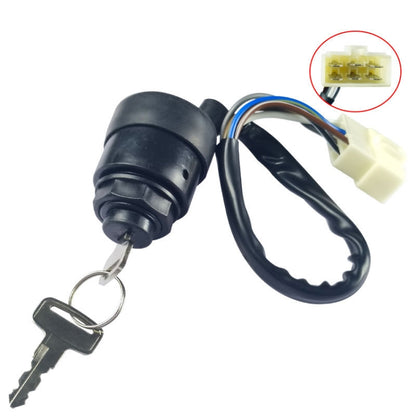 For Kawasaki ATV/UTV Starter Power Ignition Switch Key Lock(Black) - Engines & Engine Parts by PMC Jewellery | Online Shopping South Africa | PMC Jewellery | Buy Now Pay Later Mobicred