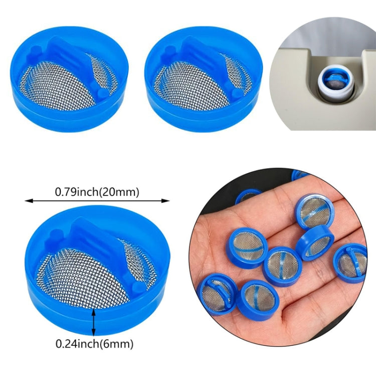 2pcs Universal Automatic Washing Machine Water Inlet Valve Port Stainless Steel Filter - Washing Machine Parts by PMC TechLife | Online Shopping South Africa | PMC TechLife | Buy Now Pay Later Mobicred