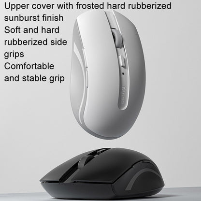 Rapoo M350G Bluetooth/2.4G Wireless Mouse Office Desktop Laptop Mute Mouse(Dark Gray) - Wireless Mice by Rapoo | Online Shopping South Africa | PMC Jewellery | Buy Now Pay Later Mobicred