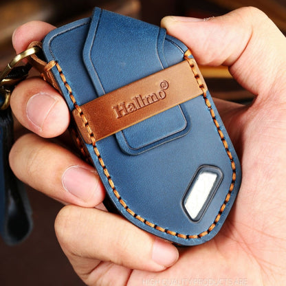 For Kia 2024 Hallmo Car Key Protective Cover, Color: 8 Keys Brown - Car Key Cases by Hallmo | Online Shopping South Africa | PMC Jewellery | Buy Now Pay Later Mobicred