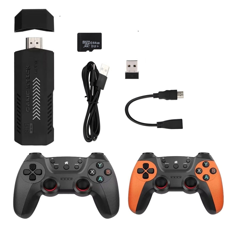 X2 Ultra Video Game Stick Console With 2.4G Double Wireless Controller 256GB - Pocket Console by PMC Jewellery | Online Shopping South Africa | PMC Jewellery | Buy Now Pay Later Mobicred