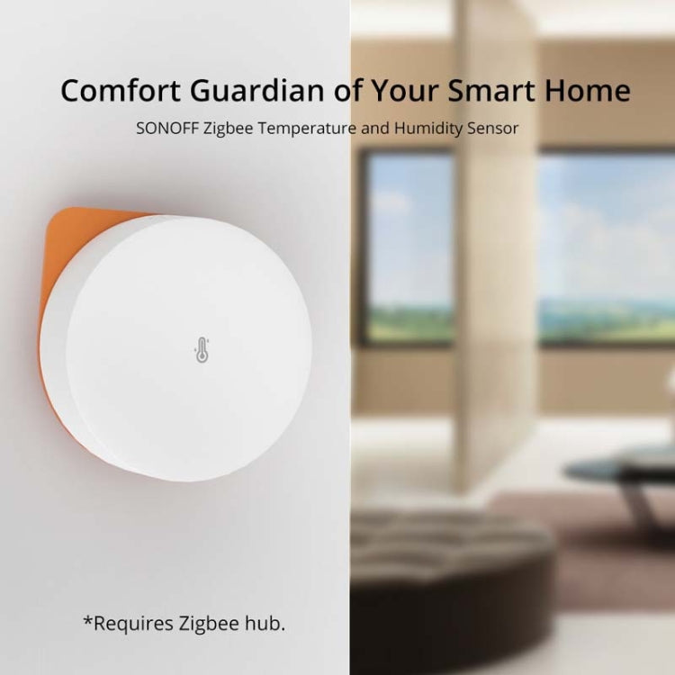Sonoff SNZB-02P Wireless Temperature And Humidity Sensor Detector Smart Home - Smart Switch by Sonoff | Online Shopping South Africa | PMC TechLife | Buy Now Pay Later Mobicred