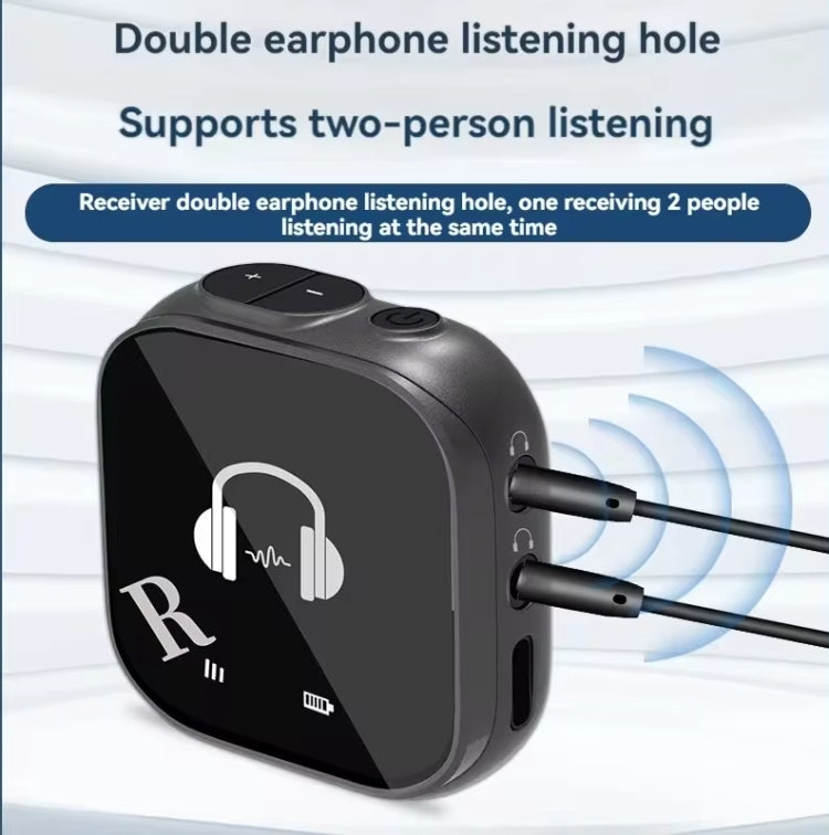 5.8G  Wireless In-ear Monitor System Support Dual-Earphone Monitoring One To Four - Microphone by PMC Jewellery | Online Shopping South Africa | PMC Jewellery | Buy Now Pay Later Mobicred