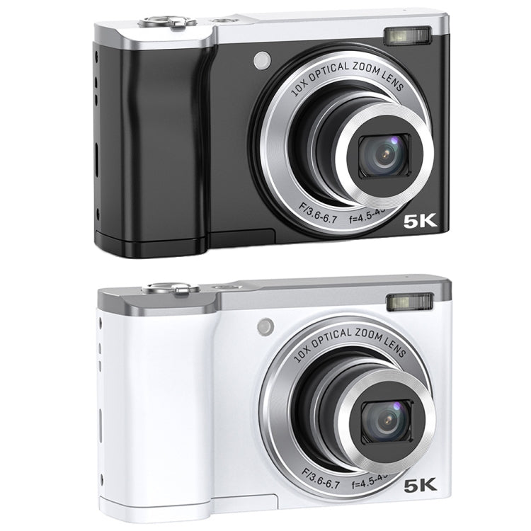 DC305X 5K/30FPS 2.8-Inch HD Shooting 5X Optical Zoom Anti-Shake Digital Camera, Color: Black EU Plug - Children Cameras by PMC Jewellery | Online Shopping South Africa | PMC Jewellery | Buy Now Pay Later Mobicred