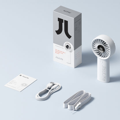 JisuLife Life4 Handheld Portable Small Rechargeable Fan, Battery Capacity: 3600mAh Gray - Electric Fans by JisuLife | Online Shopping South Africa | PMC Jewellery | Buy Now Pay Later Mobicred