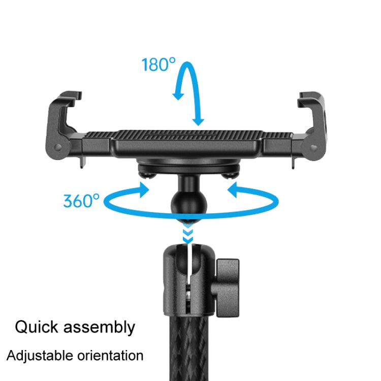 Telescopic Car Phone Mount Extension Arm Double Jointed Swivel Carbon Fiber Bracket Connecting Rod, Model: 235-335mm For 25.4mm Ball Head - Car Holders by PMC Jewellery | Online Shopping South Africa | PMC Jewellery | Buy Now Pay Later Mobicred