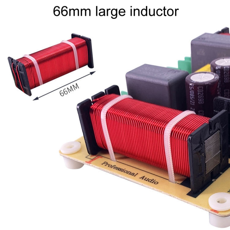 RCEDA-406 One High One Medium Two Low 4-Way Speaker Crossover Audio Modification Divider - Audio Crossover by PMC Jewellery | Online Shopping South Africa | PMC Jewellery | Buy Now Pay Later Mobicred