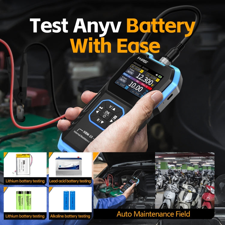 FNIRSI 18650 Lithium Battery Internal Resistance Voltage Measuring Instrument(HRM-10) - free shipping - PMC Jewellery - Order now!