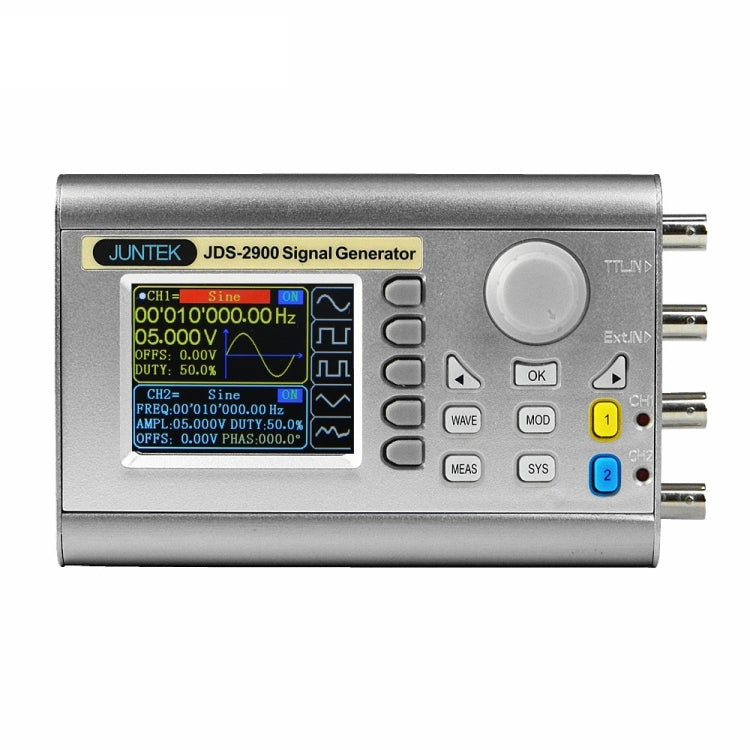 JUNTEK Programmable Dual-Channel DDS Function Arbitrary Waveform Signal Generator, Frequency: 50MHz(US Plug) - free shipping - PMC TechLife - Order now!