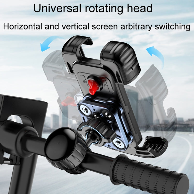 YYS-680 Motorcycle Mountain Bike Shock And Shaking Absorbing Riding Navigation Stand - Holder by PMC Jewellery | Online Shopping South Africa | PMC Jewellery | Buy Now Pay Later Mobicred